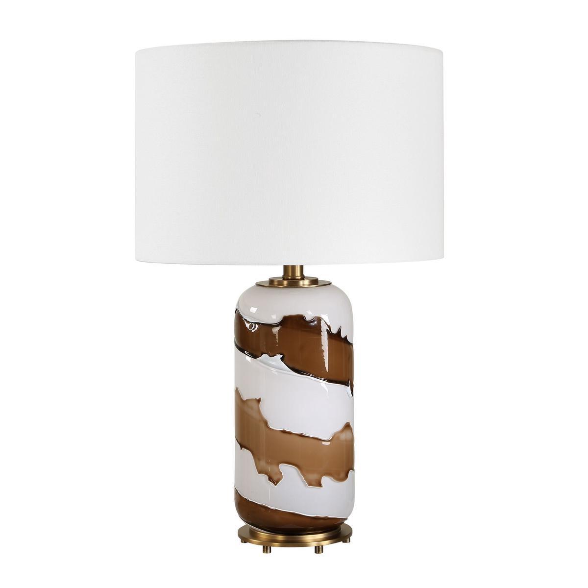 Ararat One Light Table Lamp Antique Brass