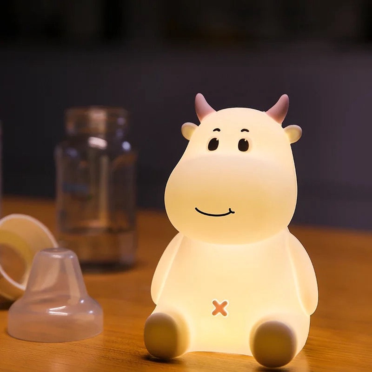 Cute Cow Night Light