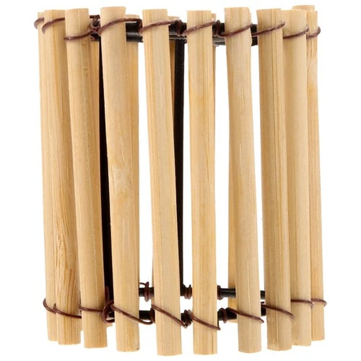 Bamboo Lamp Shade Chinese Style Drum Lampshade Creative Design for Home Decor