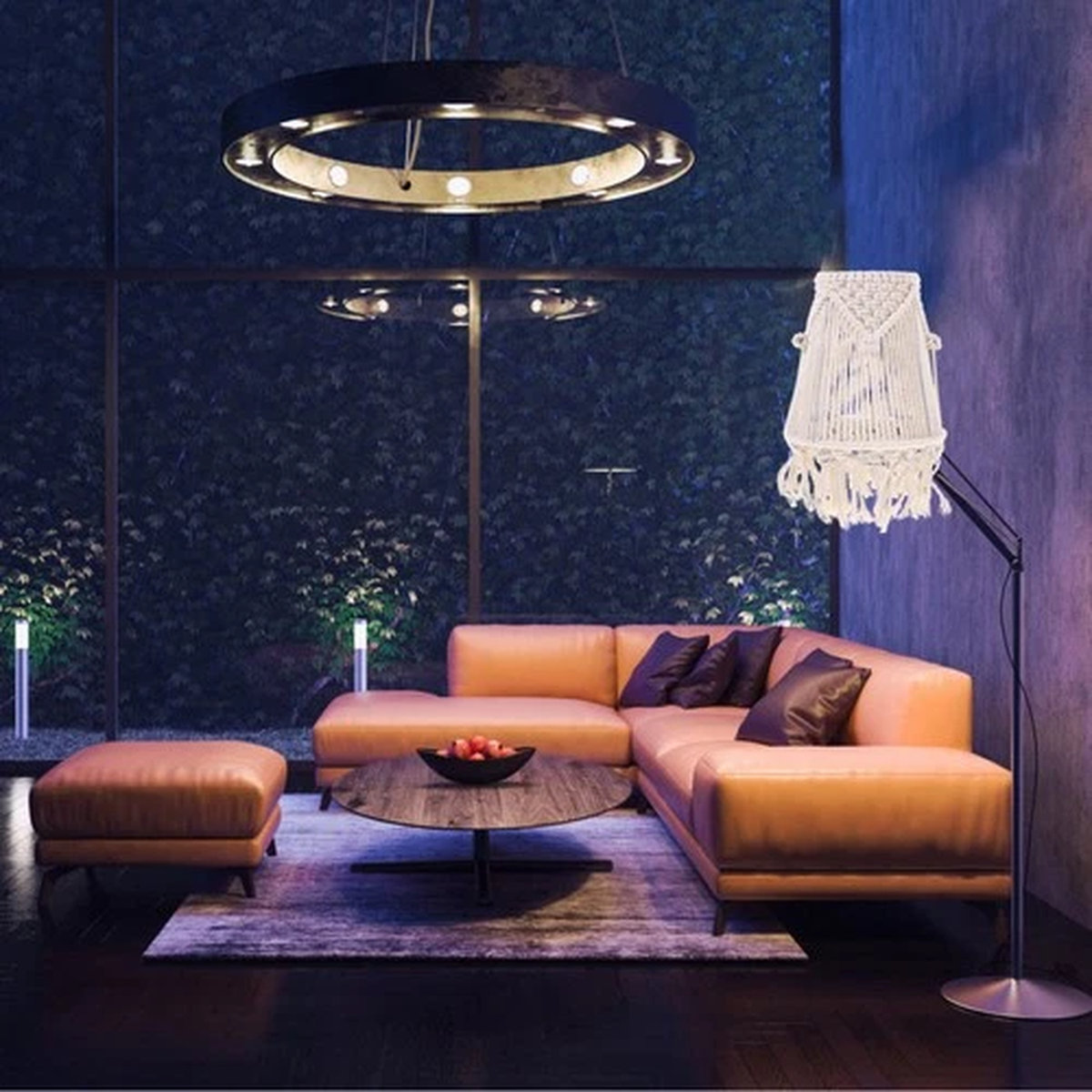 Table Lamp Shade Desk Lamp Cover Bohemian Lampshade Replacement tassel lampshade