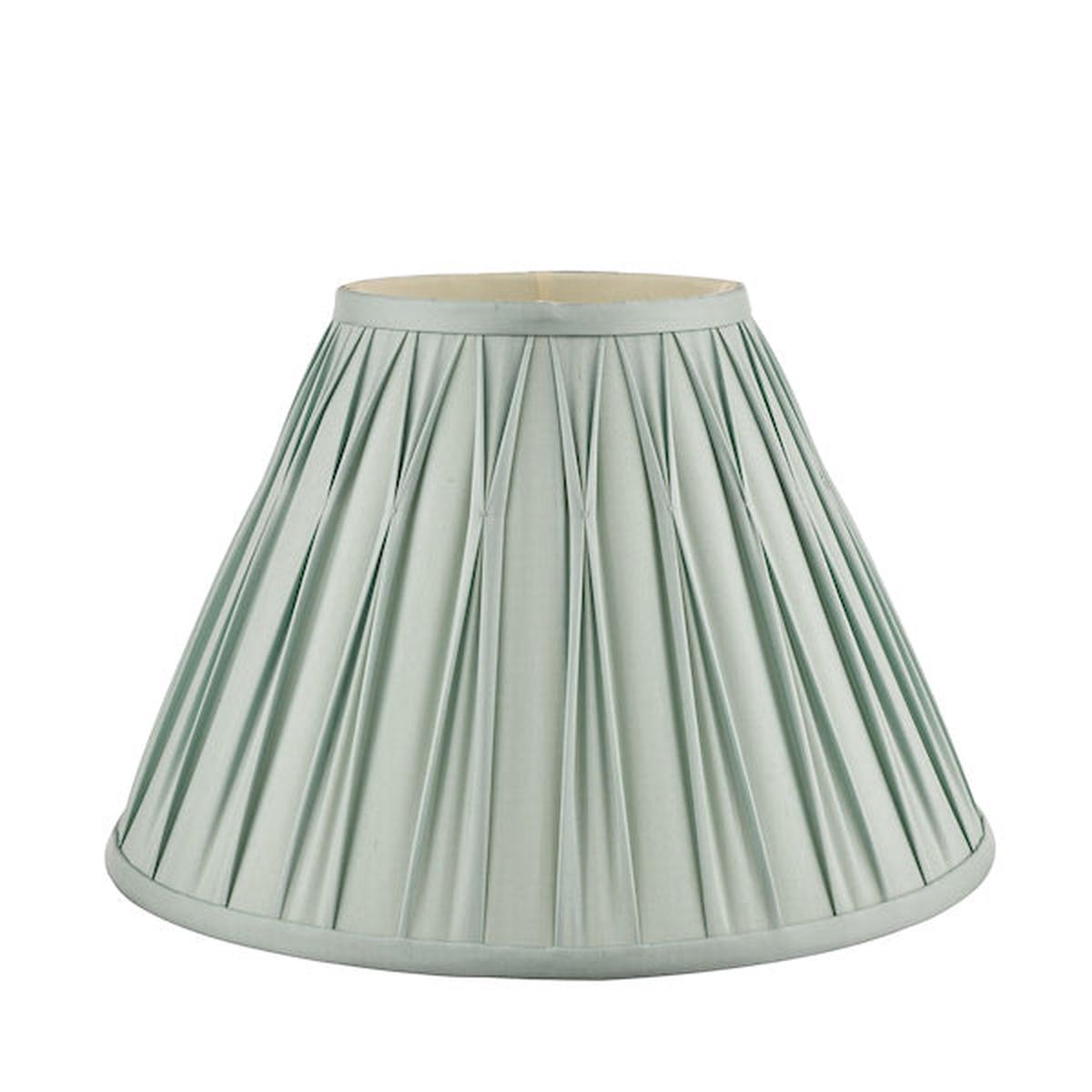Laura Ashley Fenn Silk Empire Drum Shade Duck Egg 35cm/14 inch