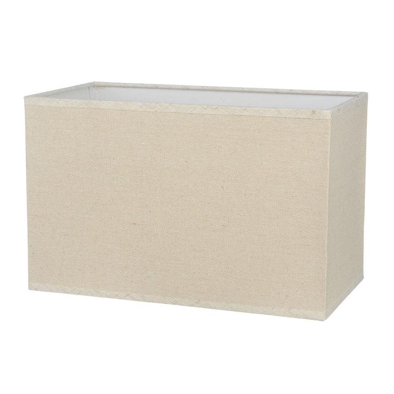 Oatmeal Cotton Rectangle Shade
