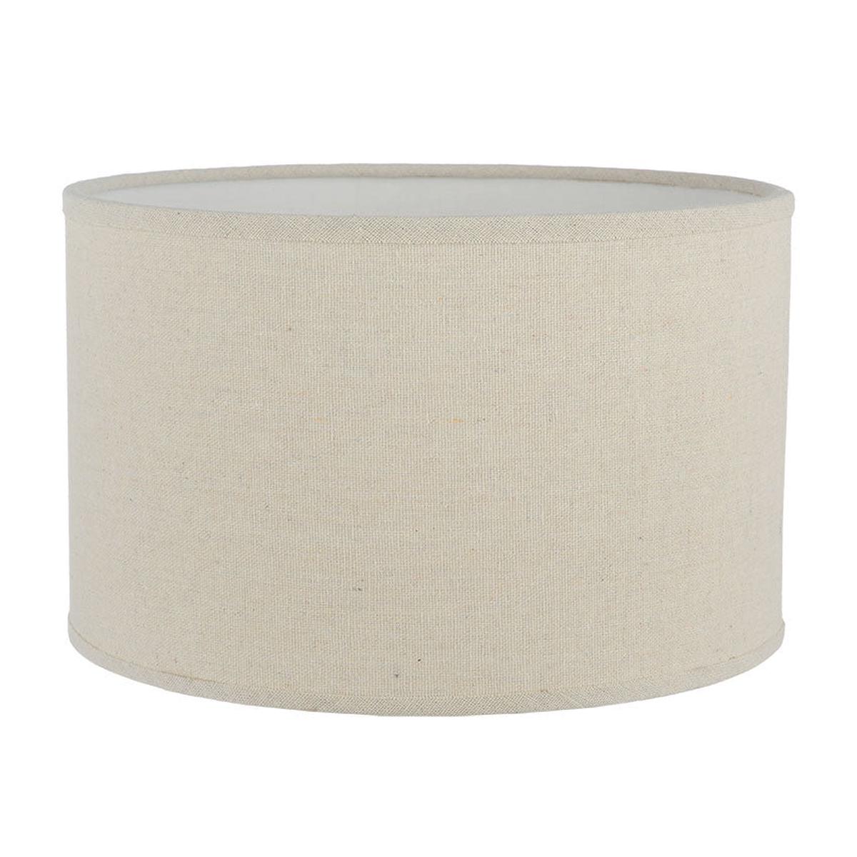 Oatmeal Cotton Round Shade