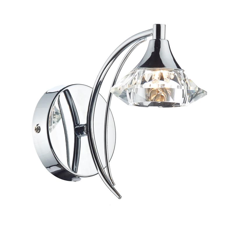 1 Light Wall Light - Polished Chrome 1